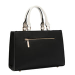 COLORBLOCK POCKET SATCHEL BAG