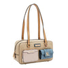 COLORBLOCK POCKET SHOULDER BAG