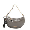 SHIMMER LUXE CRESCENT SHOULDER BAG