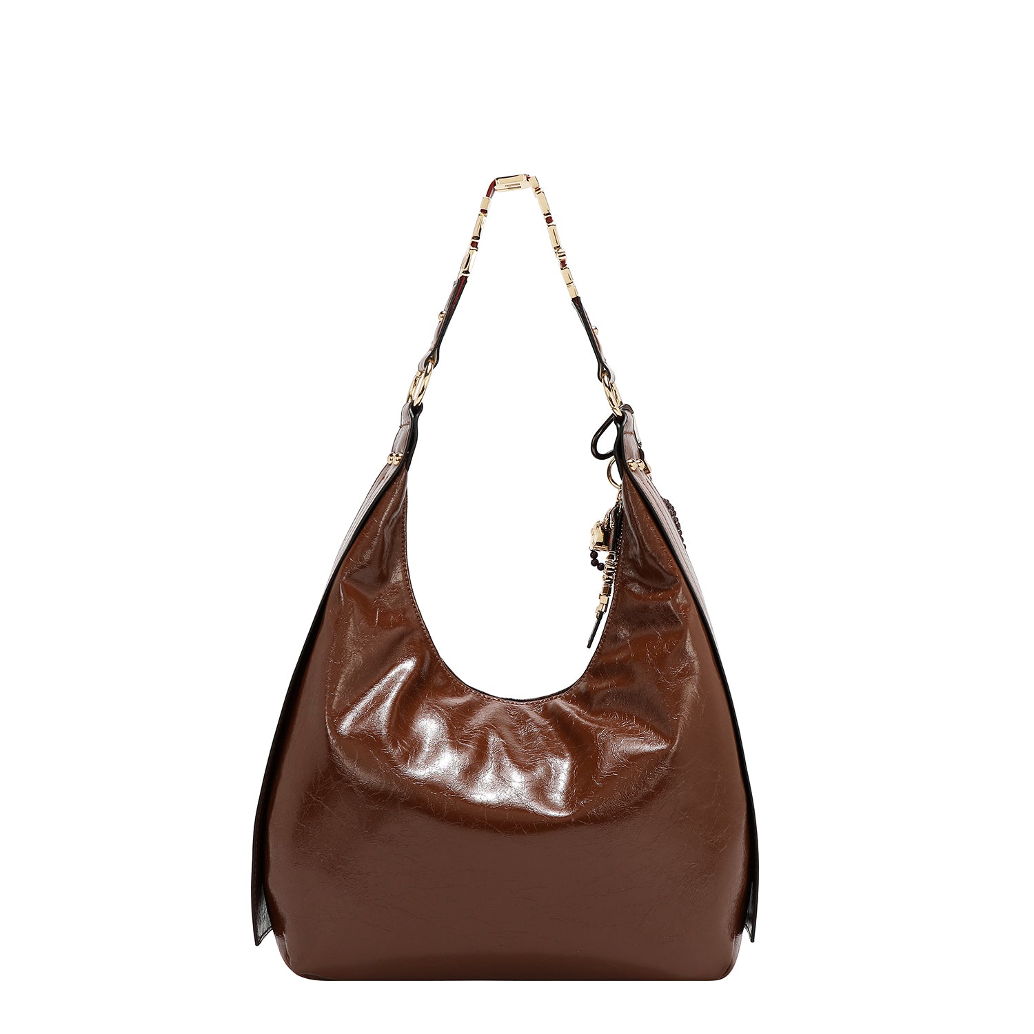 SHIMMER LUXE HOBO BAG
