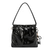 SHIMMER LUXE SQUARE SHOULDER BAG