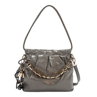SHIMMER LUXE SQUARE SHOULDER BAG