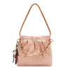 SHIMMER LUXE SQUARE SHOULDER BAG