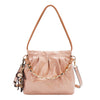 SHIMMER LUXE SQUARE SHOULDER BAG