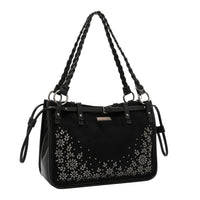 FLORAL LEAF TOTE BAG