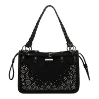 FLORAL LEAF TOTE BAG