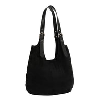 FLORAL LEAF HOBO BAG