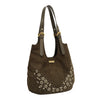 FLORAL LEAF HOBO BAG