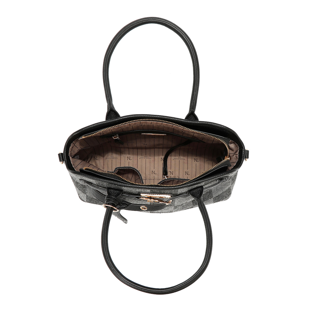 CHIC CHECK TOTE BAG
