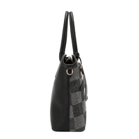 CHIC CHECK TOTE BAG