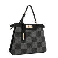 CHIC CHECK HANDBAG