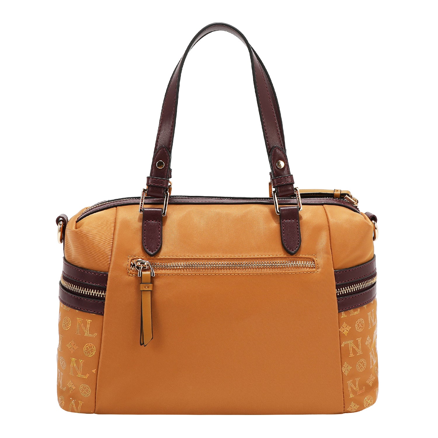 MONOGRAM LOGO SATCHEL BAG