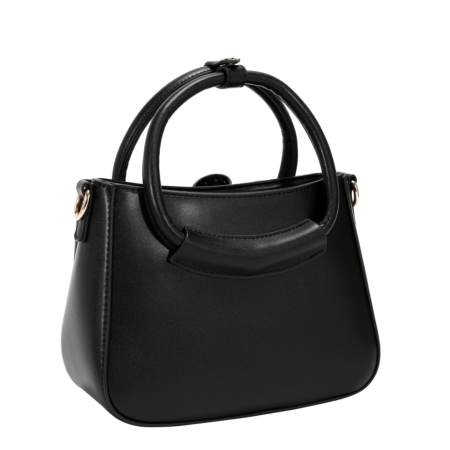 STUDDED BOW HANDBAG