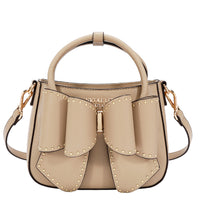 STUDDED BOW HANDBAG