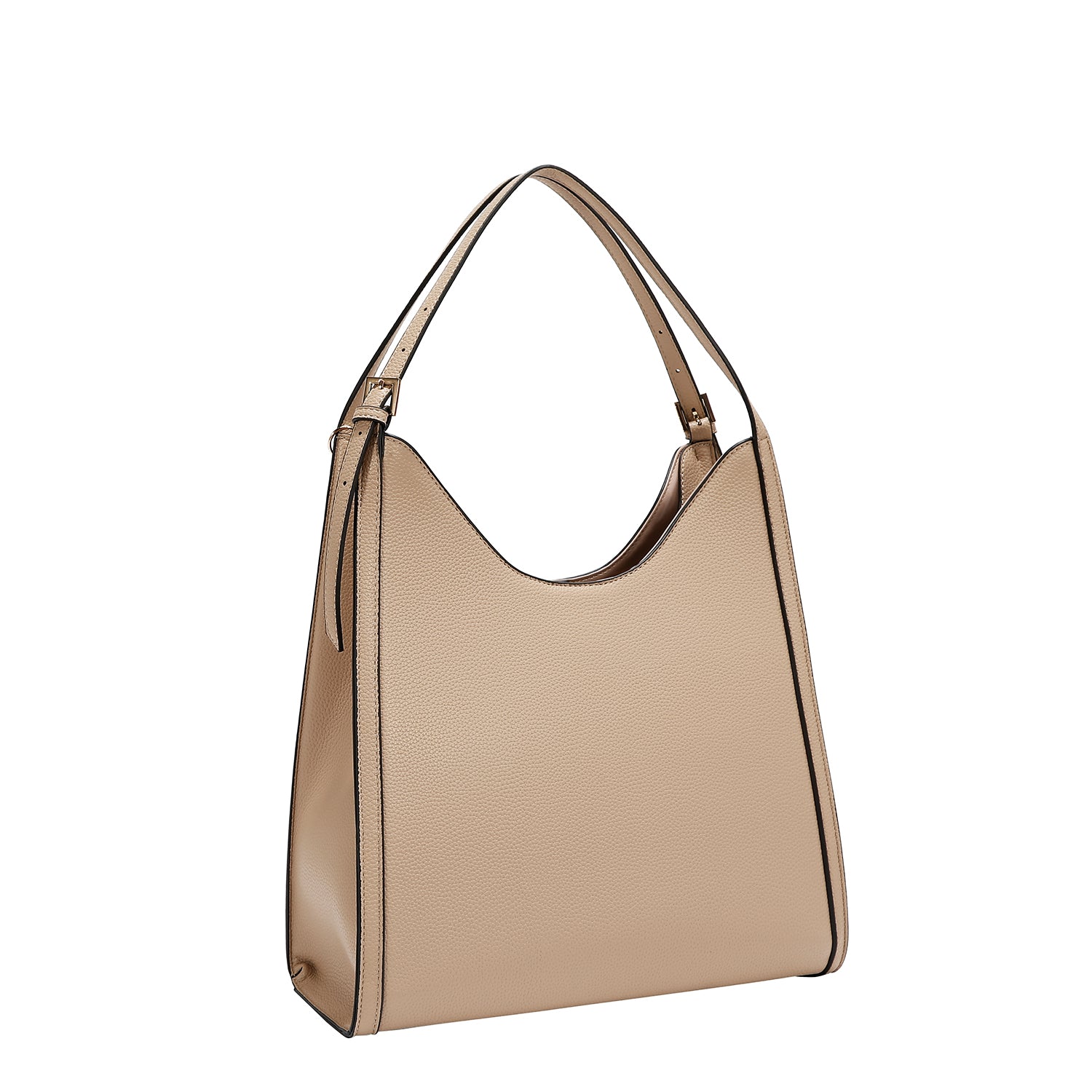 STUDDED BOW HOBO BAG