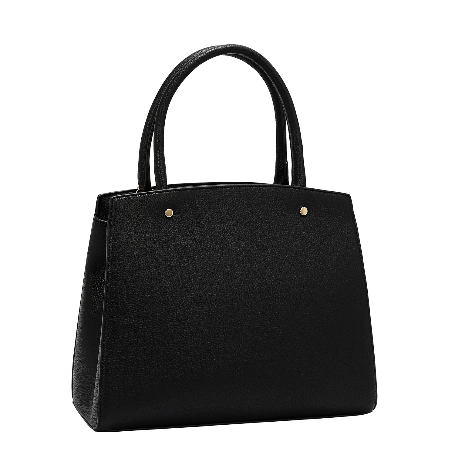 STUDDED BOW SATCHEL BAG
