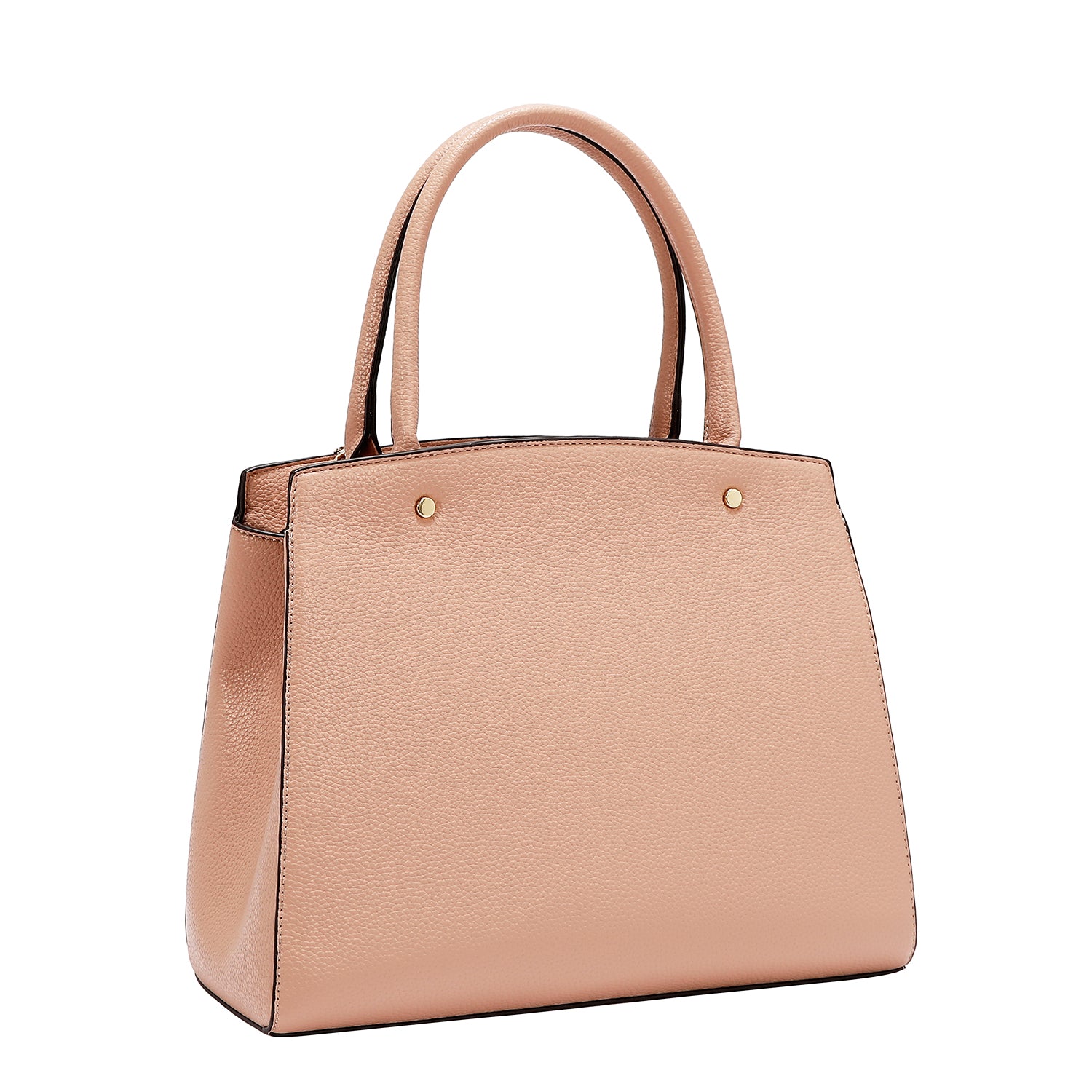 STUDDED BOW SATCHEL BAG