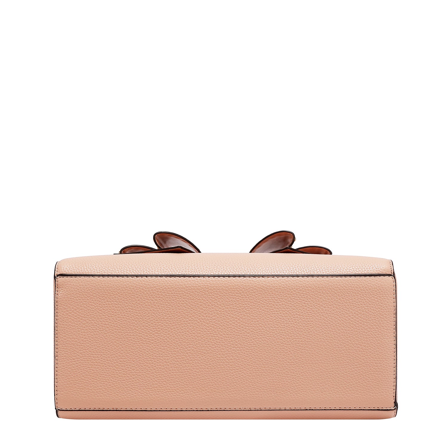 STUDDED BOW SATCHEL BAG
