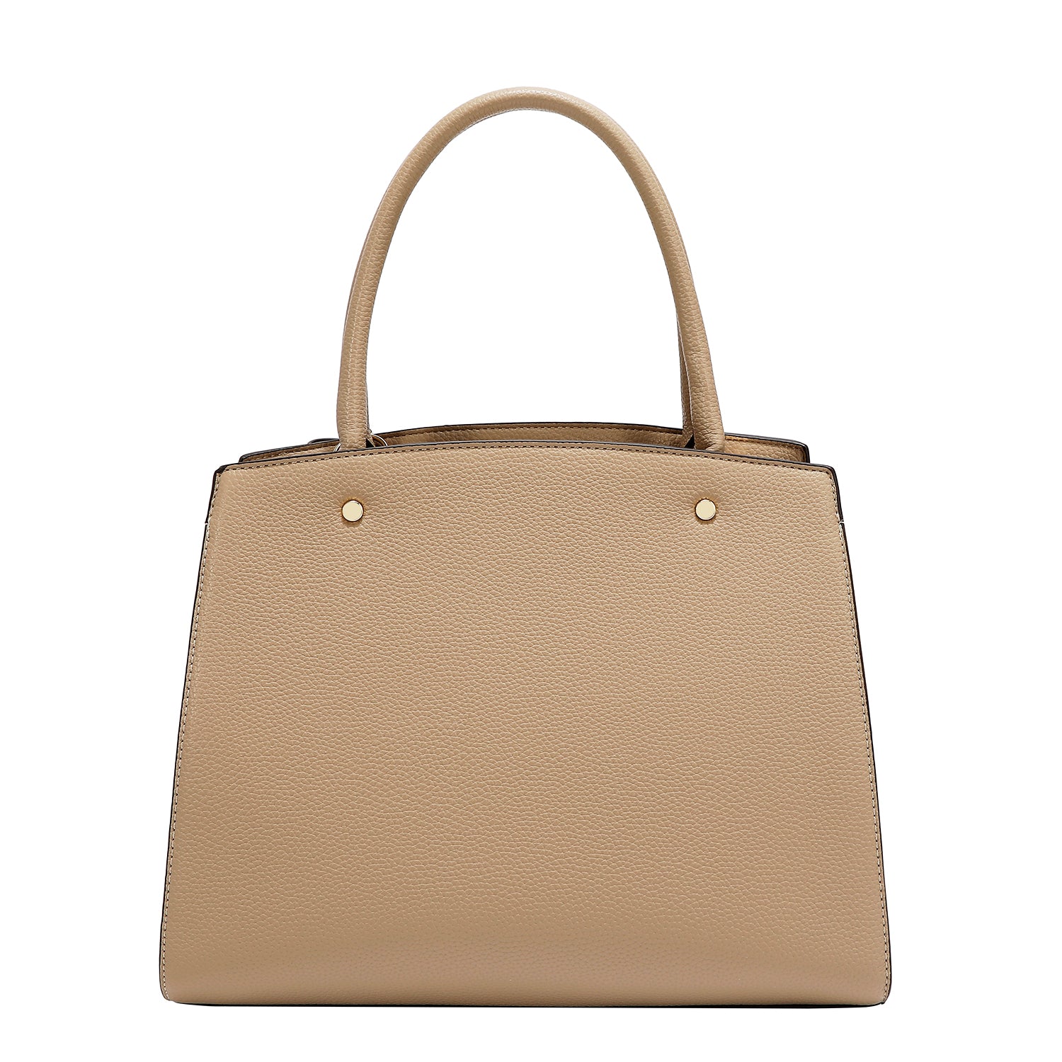 STUDDED BOW SATCHEL BAG