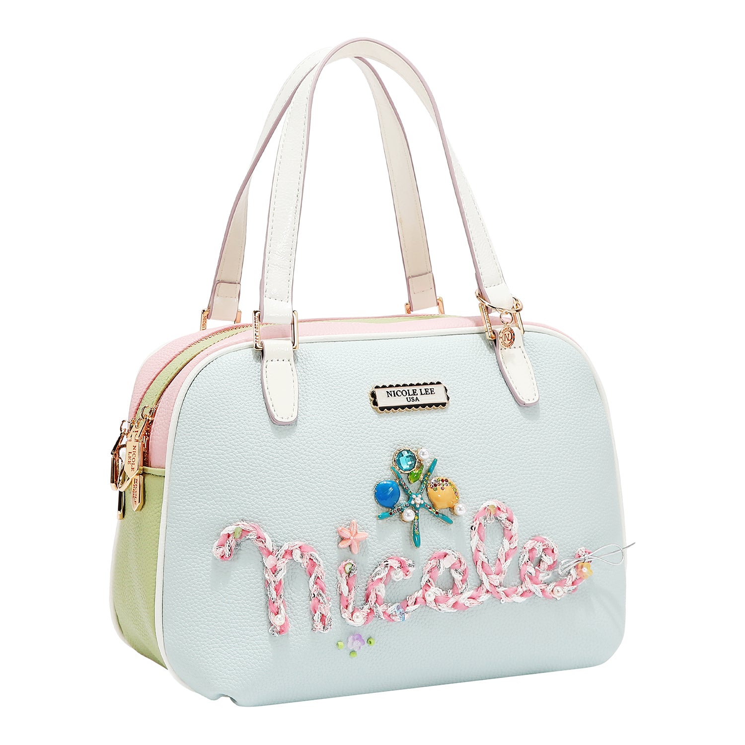 NICOLE OCEAN SATCHEL BAG