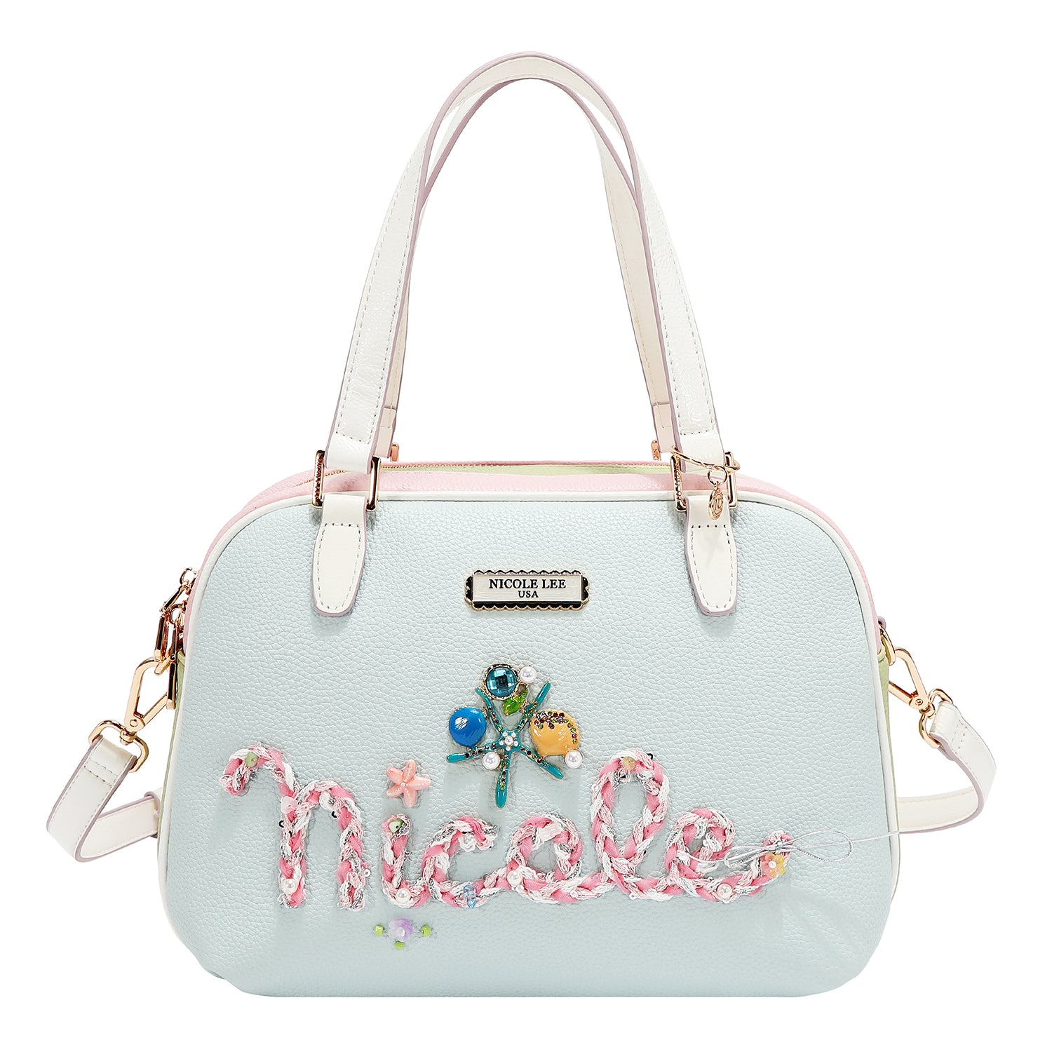 NICOLE OCEAN SATCHEL BAG