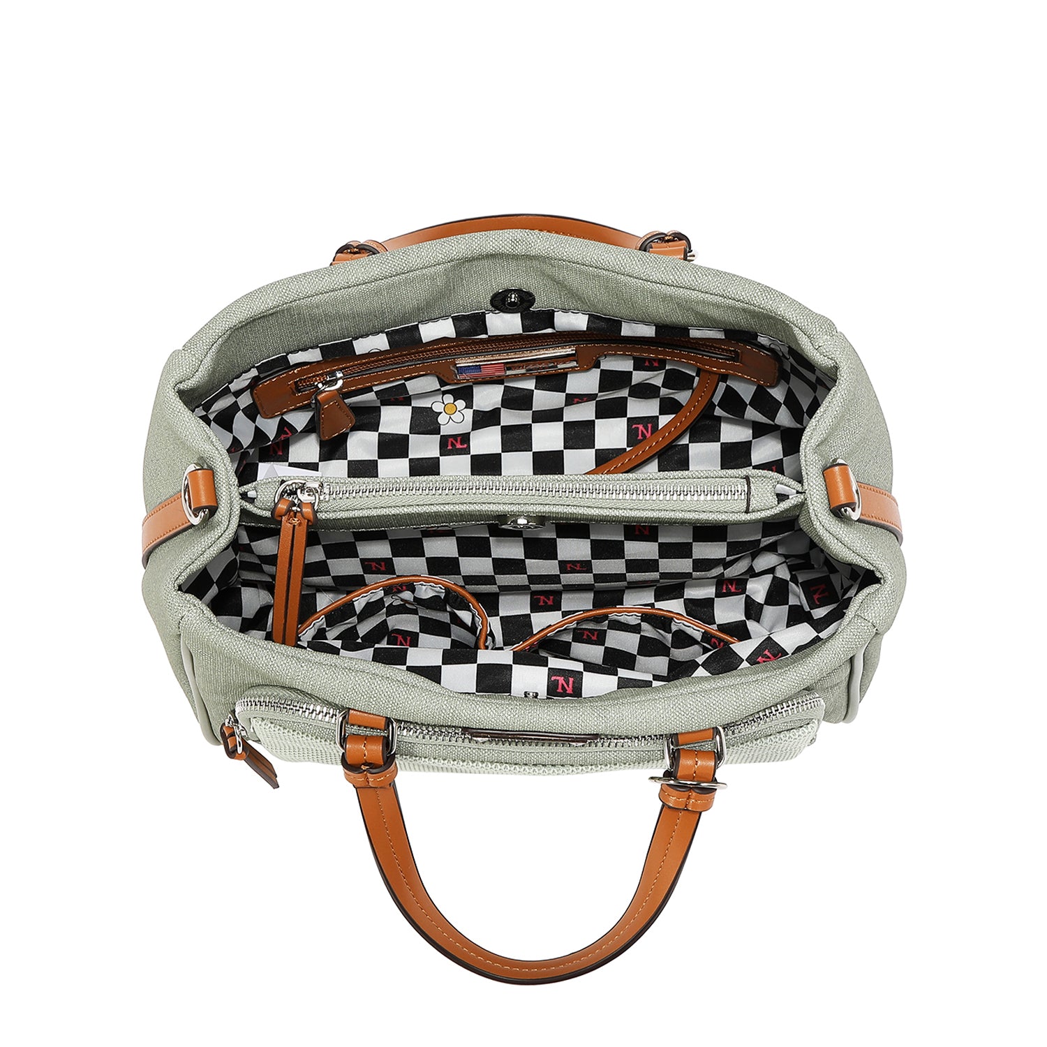 URBAN TEXTURE SATCHEL BAG