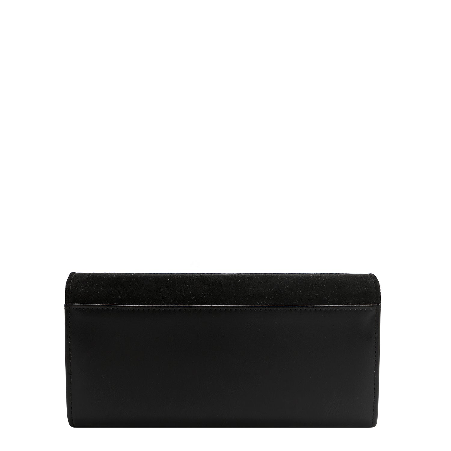 FLORAL LEAF TRIFOLD LONG WALLET