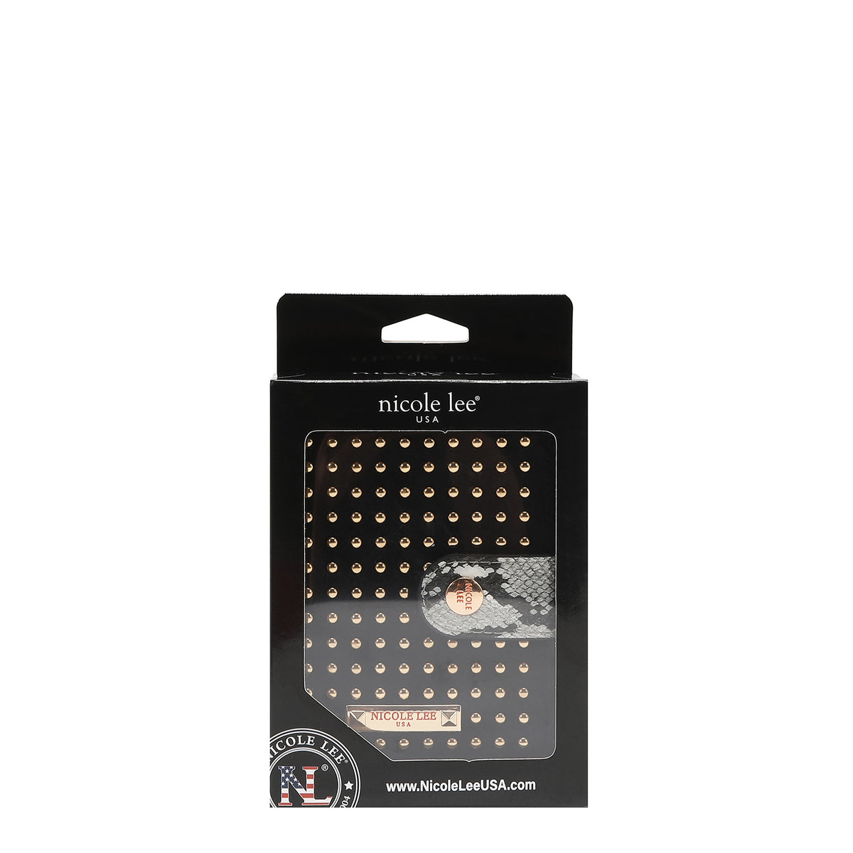STUDDED GLAM WALLET