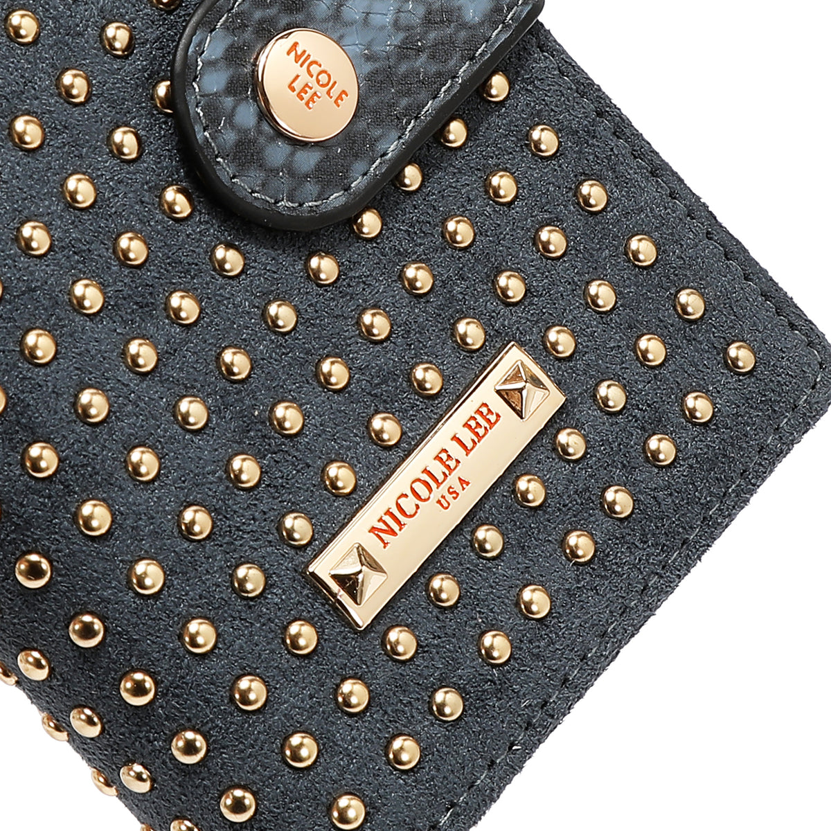 STUDDED GLAM WALLET