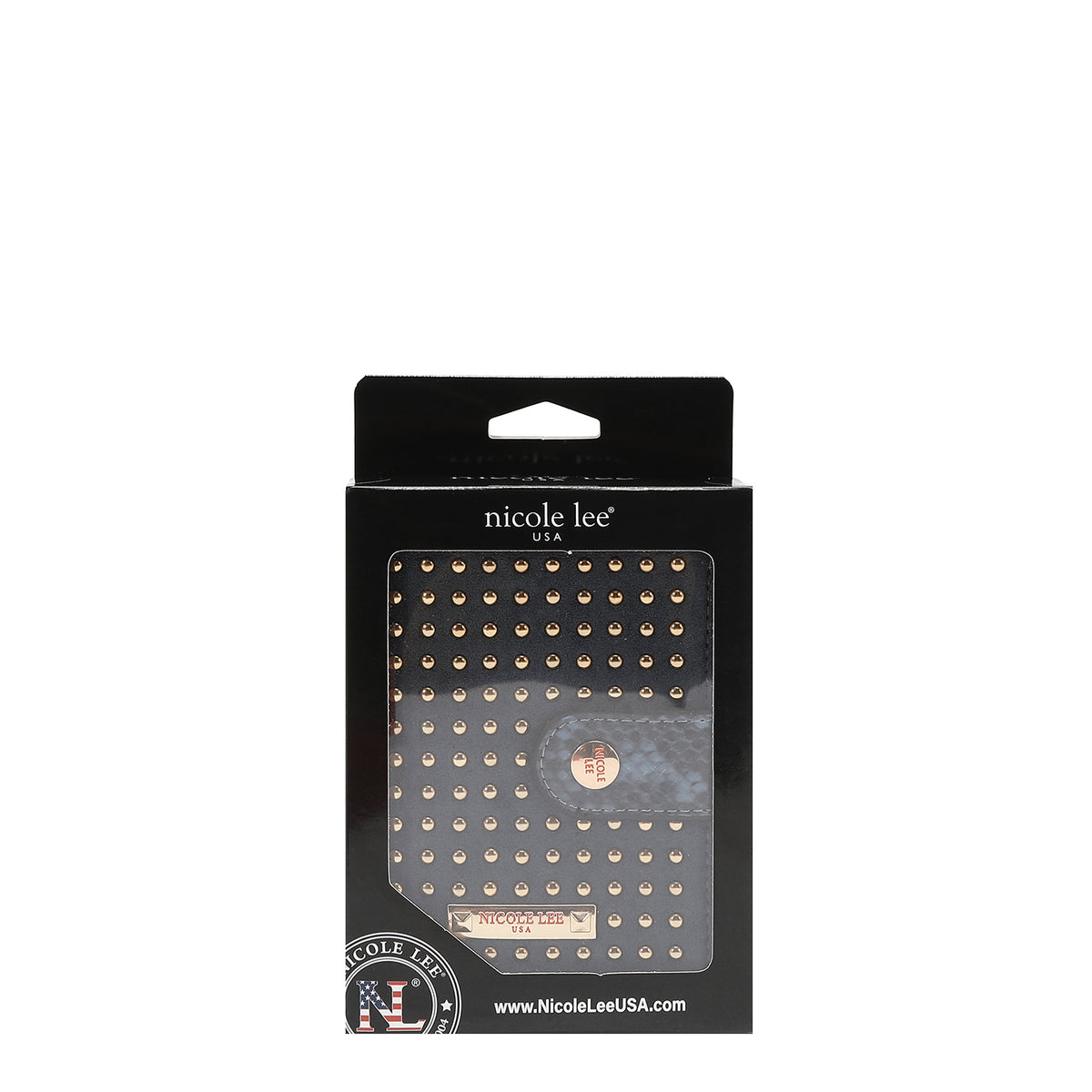STUDDED GLAM WALLET
