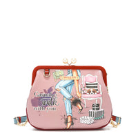 KISS LOCK MESSENGER CROSSBODY