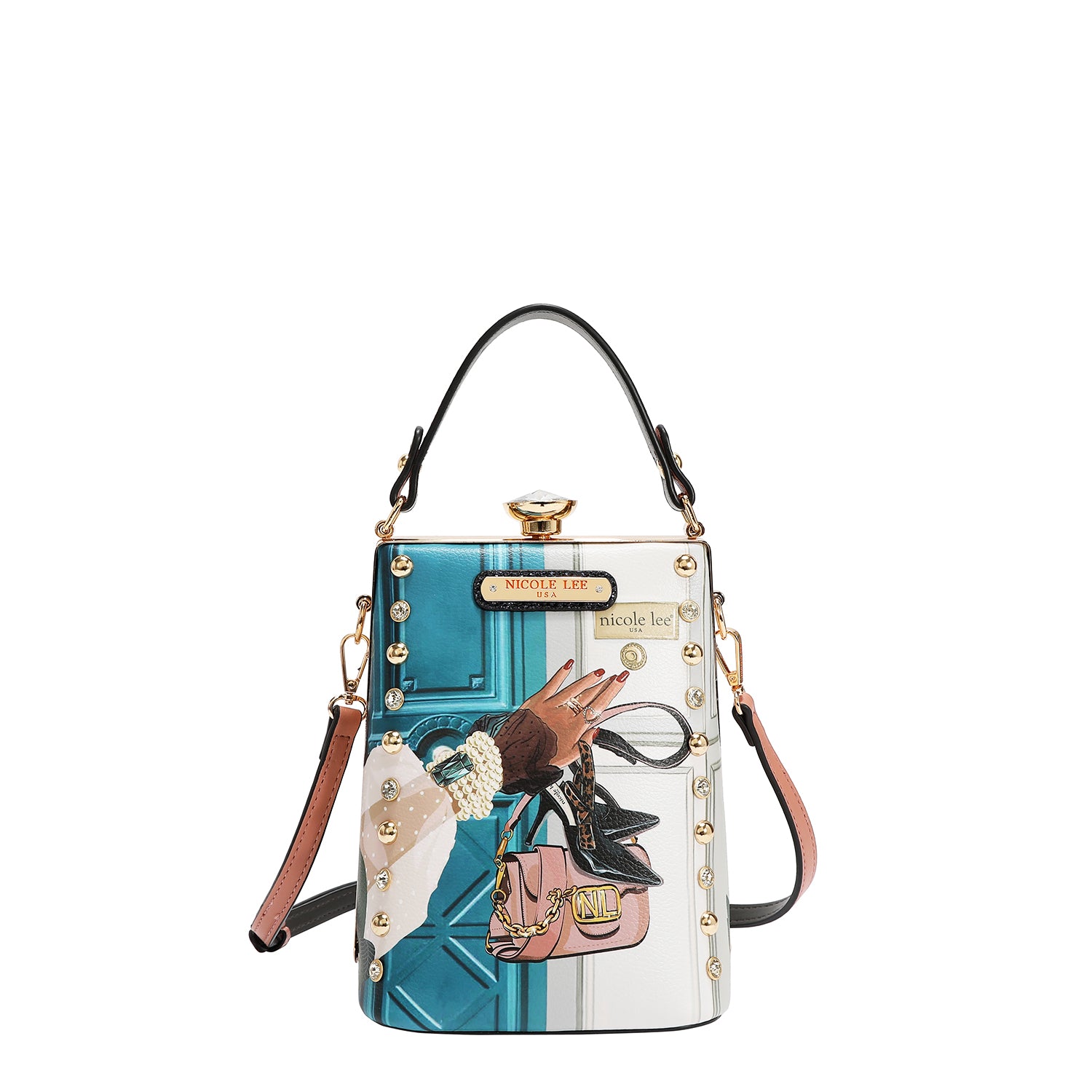 DIAMOND STONE CLUTCH