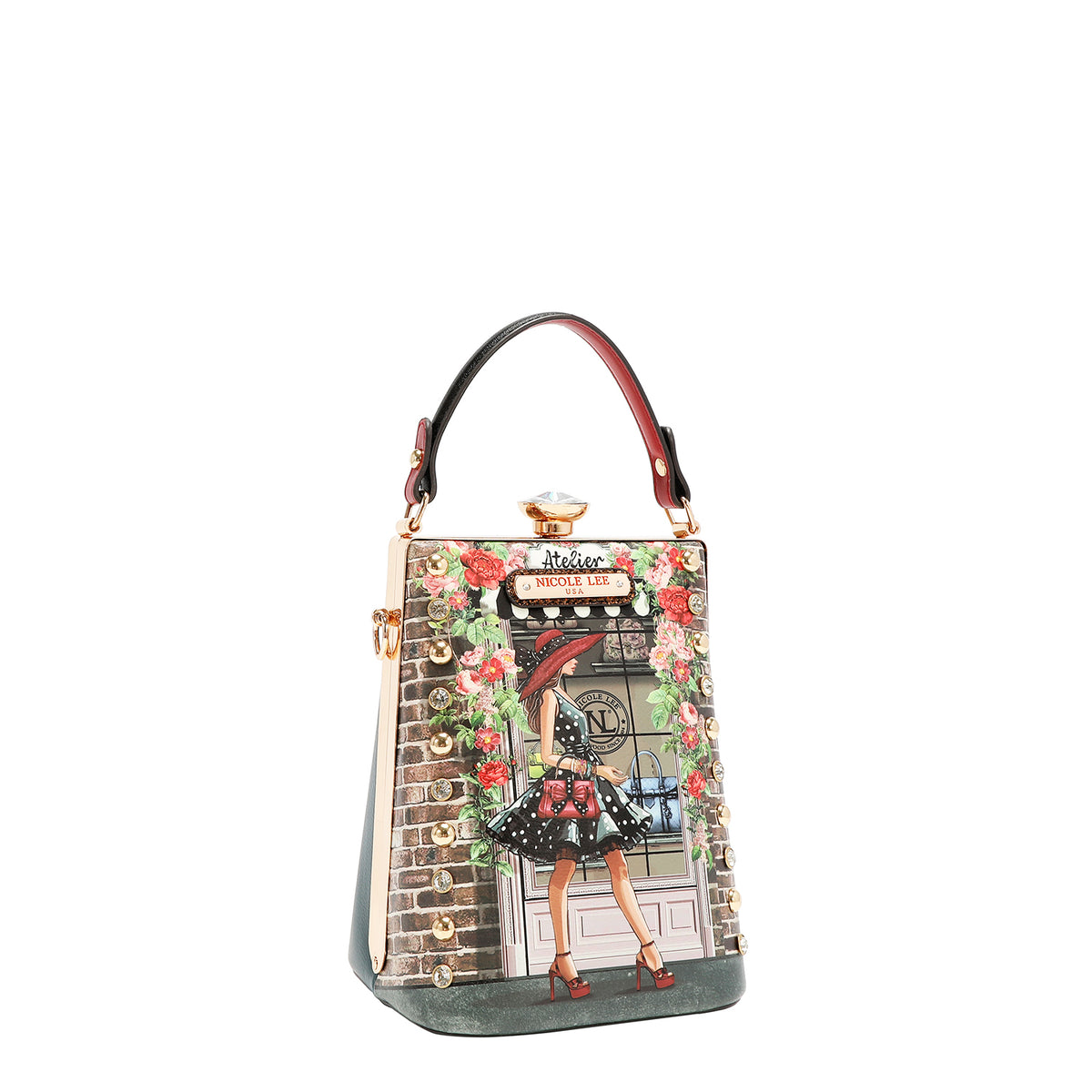 DIAMOND STONE CLUTCH