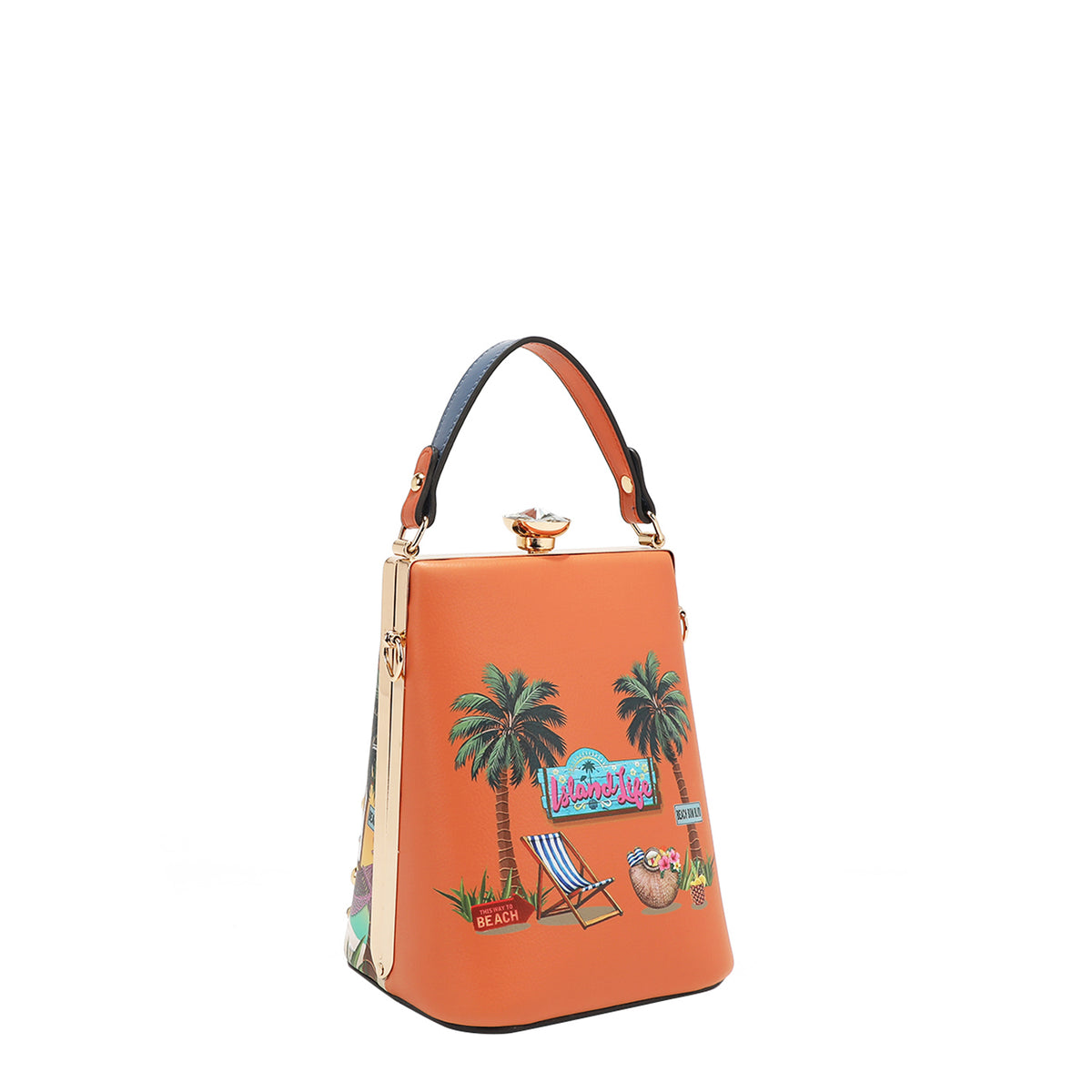 DIAMOND STONE CLUTCH