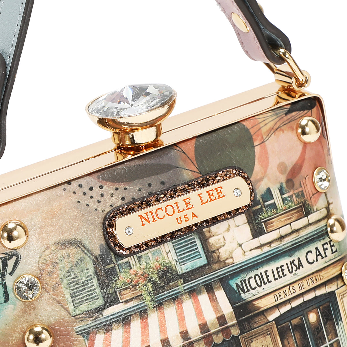 DIAMOND STONE CLUTCH