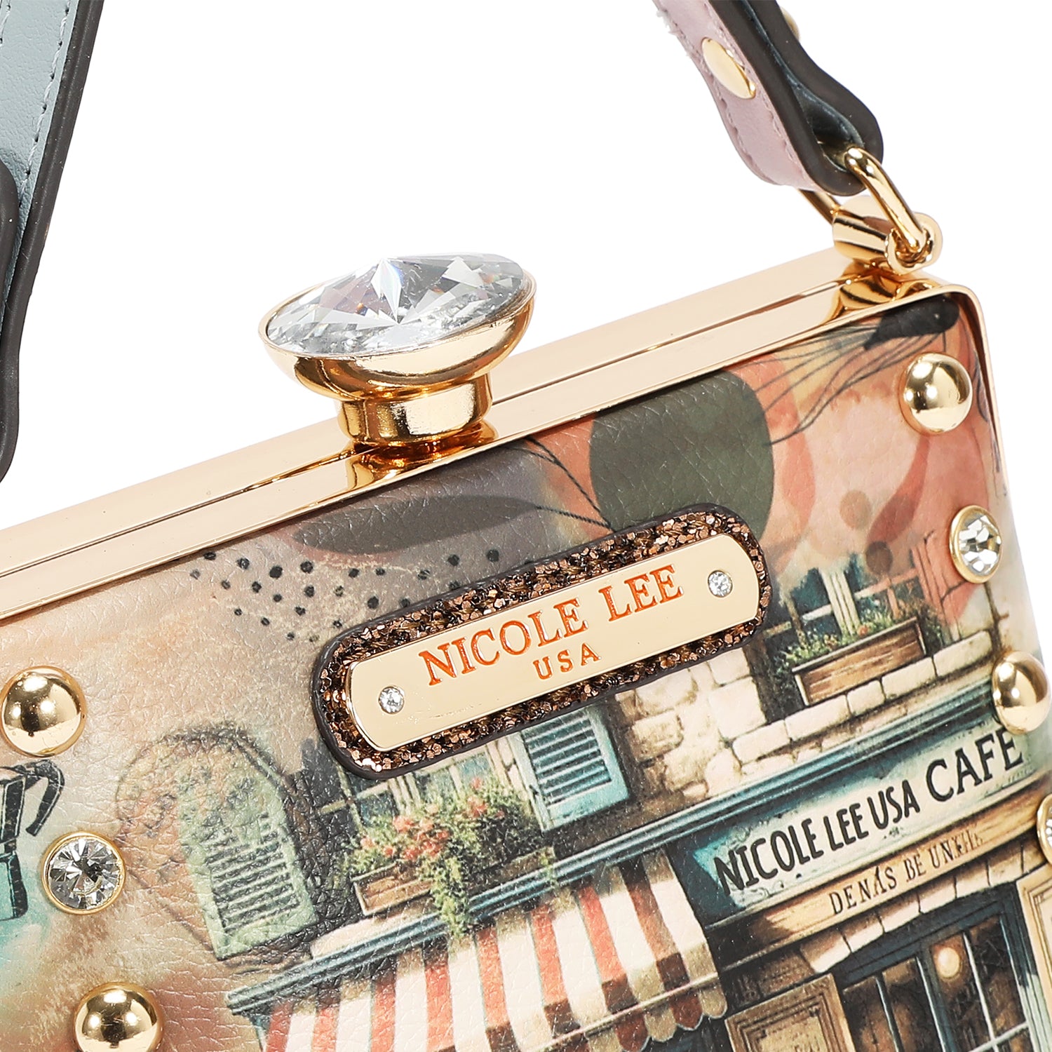 DIAMOND STONE CLUTCH