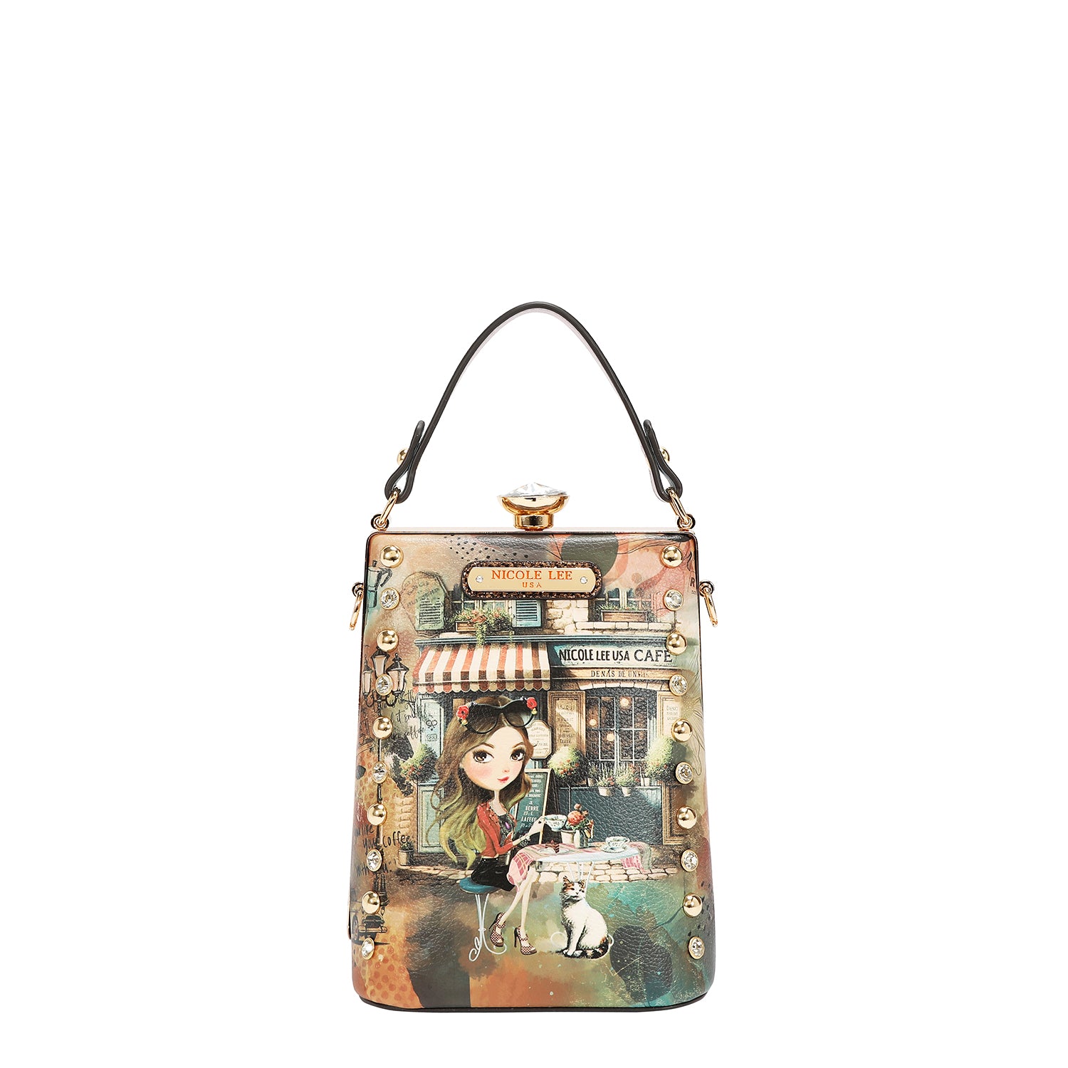 DIAMOND STONE CLUTCH