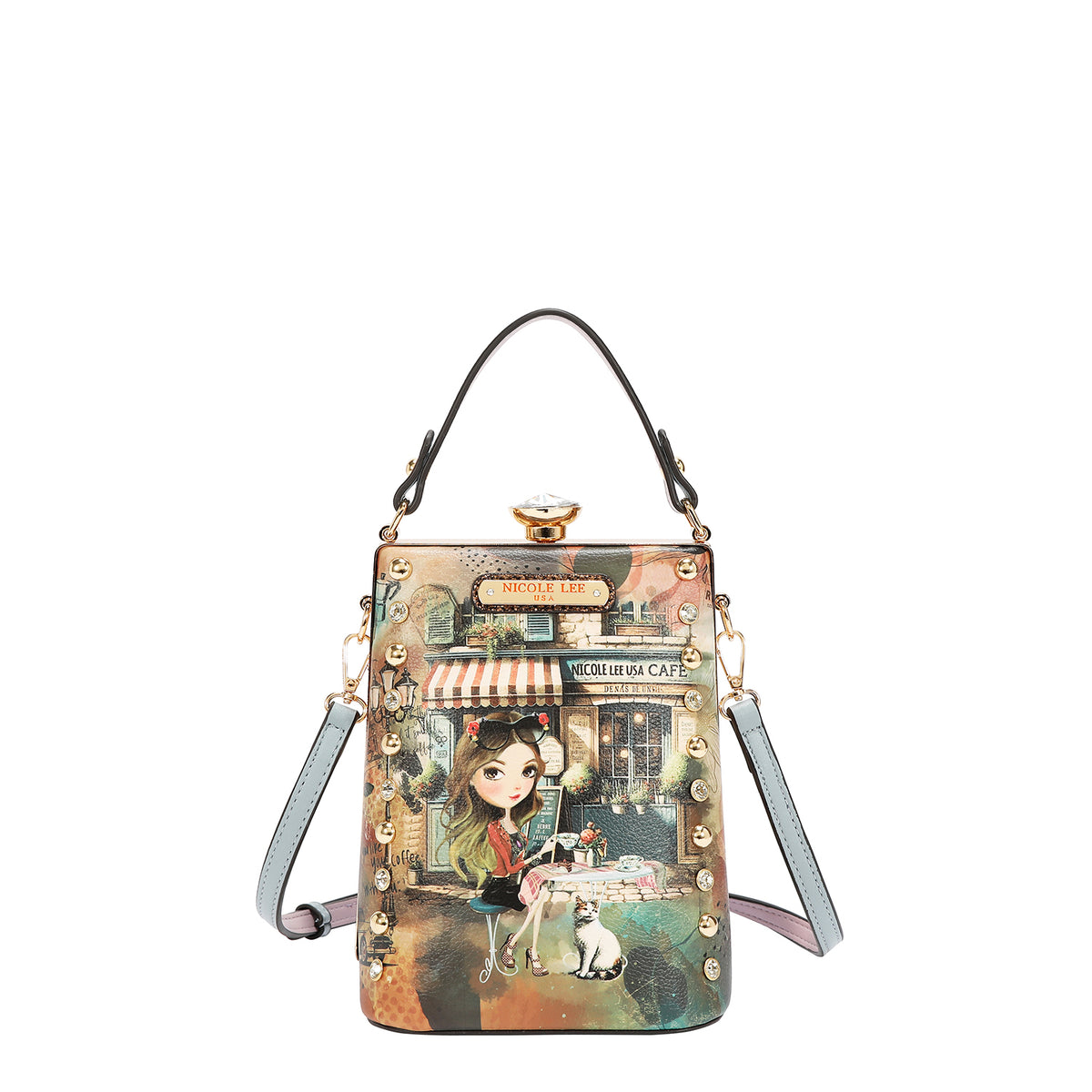 DIAMOND STONE CLUTCH