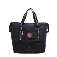 JENNA FOLDABLE NYLON TRAVEL TOTE