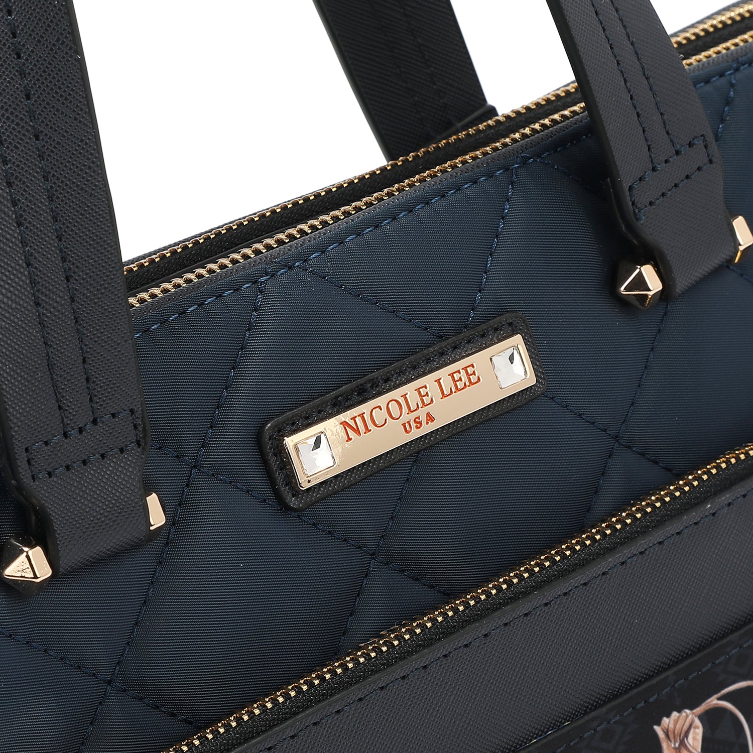 QUILTED LAPTOP BAG