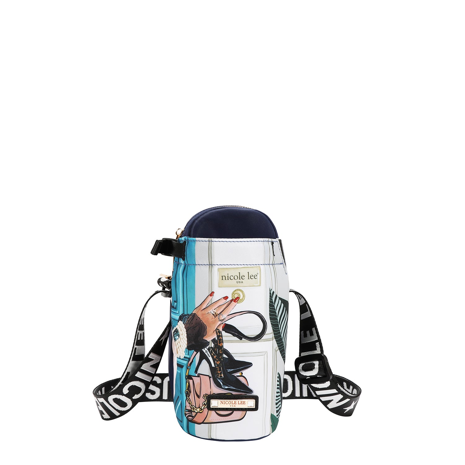 SIGNATURE BOTTLE HOLDER CROSSBODY
