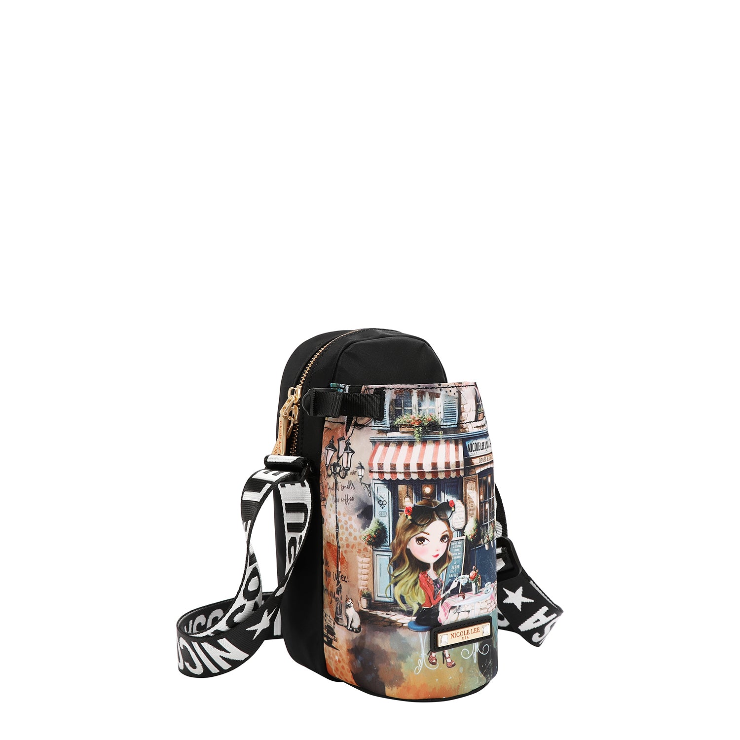 SIGNATURE BOTTLE HOLDER CROSSBODY