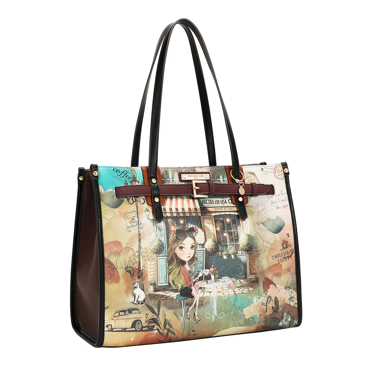 FASHION INSULATED LUNCH TOTE BAG