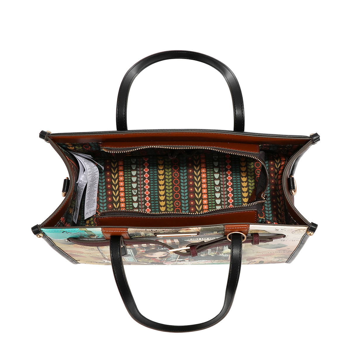 FASHION INSULATED LUNCH TOTE BAG