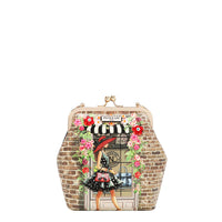 KISS LOCK 2 COMPARTMENT CROSSBODY BAG