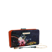 NL SIGNATURE BIFOLD WALLET WRISTLET