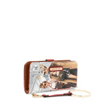 NL SIGNATURE BIFOLD WALLET WRISTLET