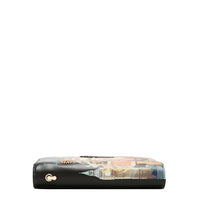 NL SIGNATURE BIFOLD WALLET WRISTLET