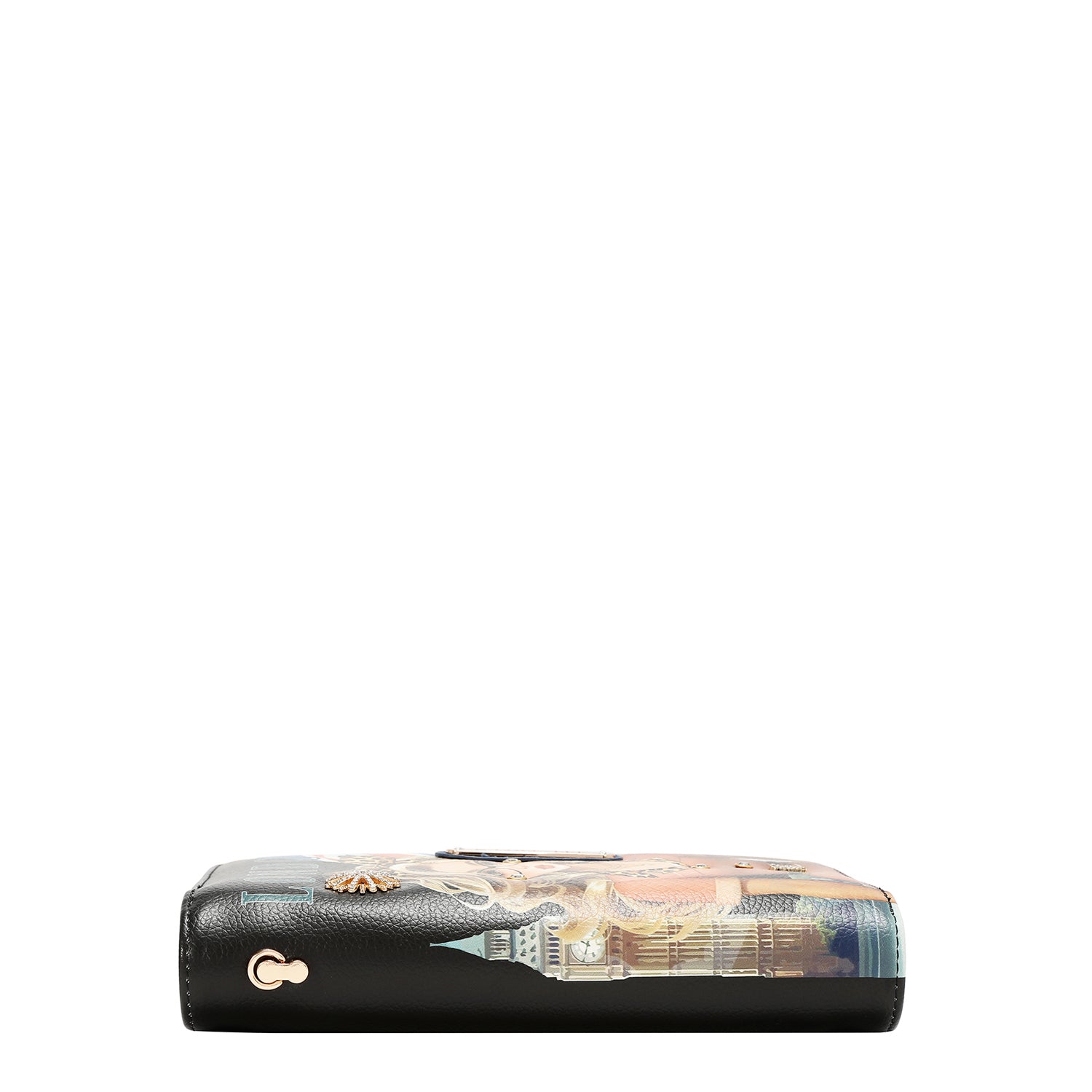 NL SIGNATURE BIFOLD WALLET WRISTLET