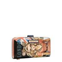 NL SIGNATURE BIFOLD WALLET WRISTLET